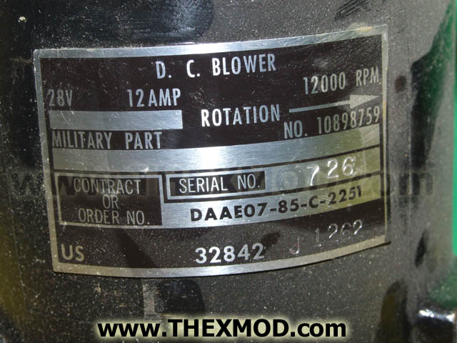 Fan Centrifugal - 220 Cubic Ft / Min - 10895759-2