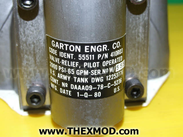Valve - Pressure Relief - DH-6503-30-10-2