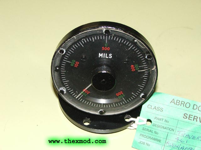 Gauge - Indicator - Traverse No. 5 Mk1 FV729800-1