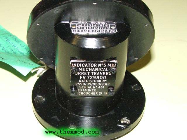 Gauge - Indicator - Traverse No. 5 Mk1 FV729800-2