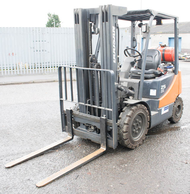 Forklift - Doosan G25E-5 2.5 Ton - 2012-1