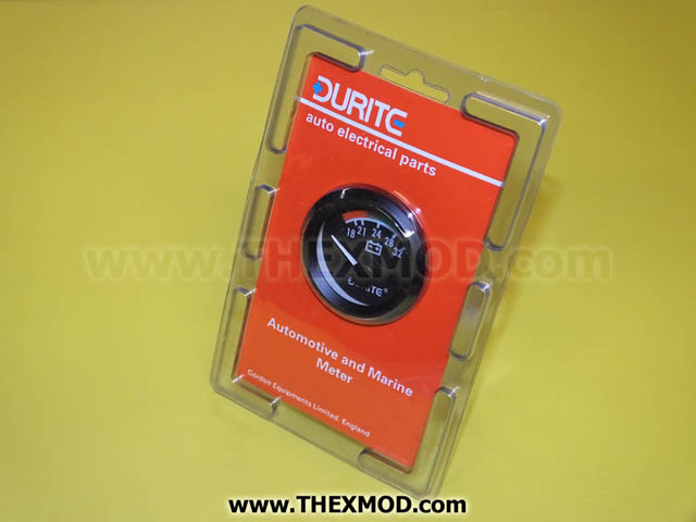 Gauage - Voltmeter - 24V - 52mm - Durite - 0-523-72-1