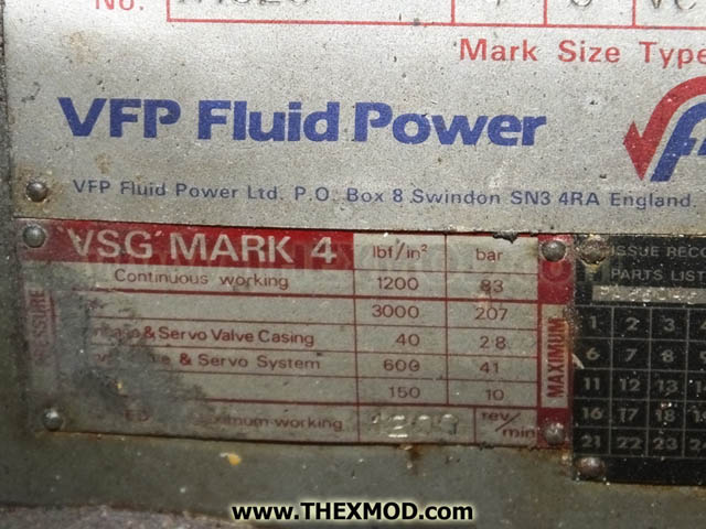 Gearbox - VGS Equipment Mark 4 Type VC-4