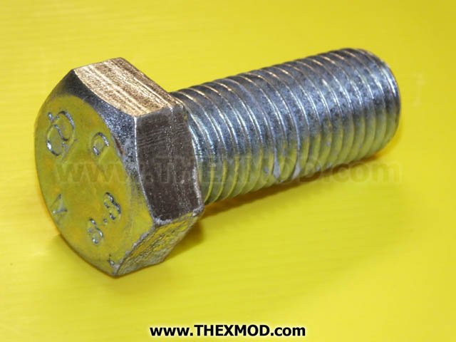 Bolt - M24 - 60mm Lg - 3mm Pitch - 8.8-1