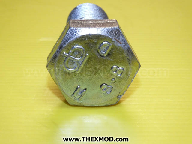 Bolt - M24 - 60mm Lg - 3mm Pitch - 8.8-3