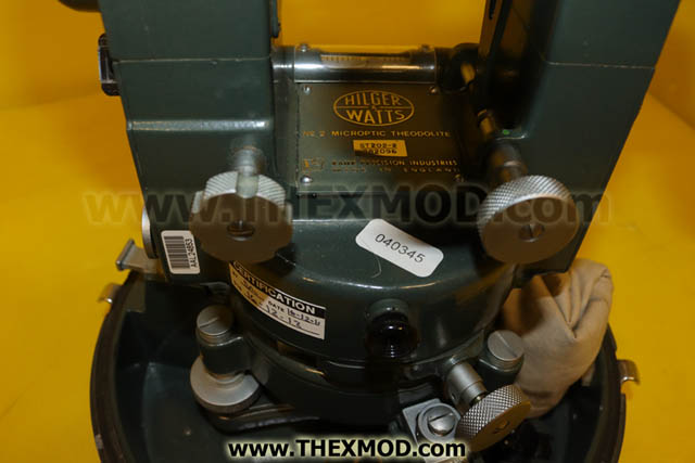 Theodolite Survg Watts Micoptic - No2. MK 3 - ST208-3-5