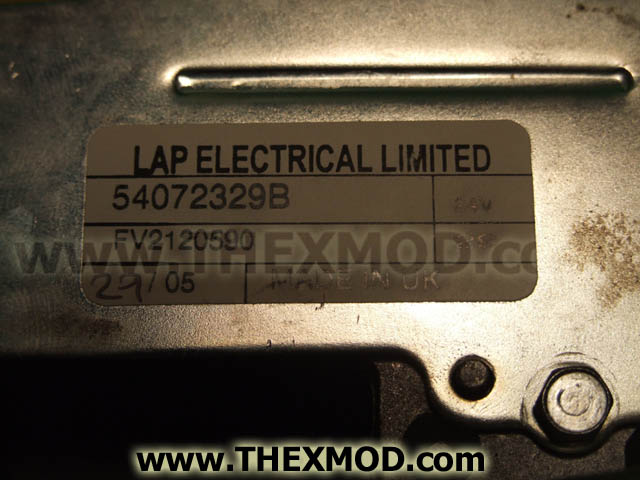 Motor - Windscreen Wiper - FV813280-2