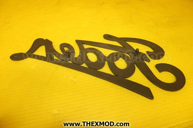 Plate - Foden Script - Metal - 08-00218-T200-2