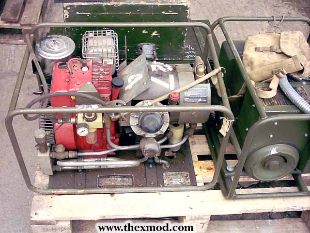 Compressor :Free standing; engine driven; air-1