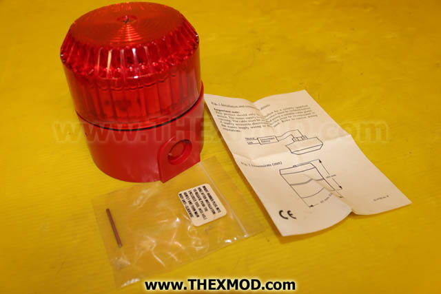 Beacon - Red - High Efficiency Xenon - 240Vac - RS 228-0012-1