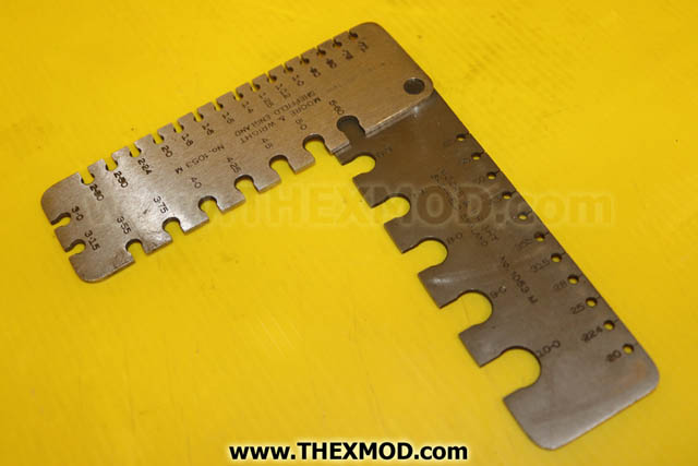 Gauge - Wire - isometric standard - MAN PT NO 1053M-1