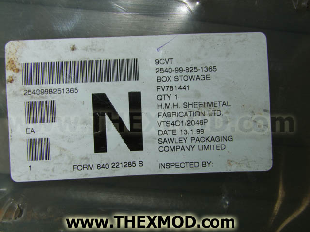 Box - Stowage - FV781441 FV757254-1