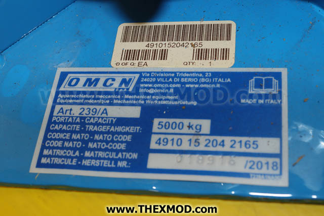 Stand - Axle - 5 Ton - 239A-00-01-3