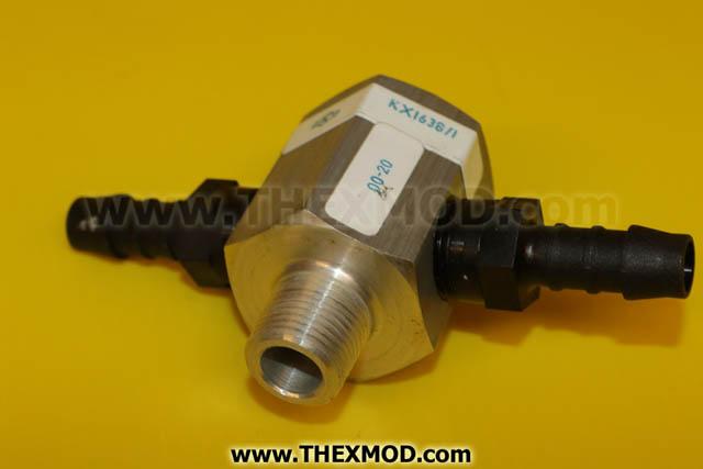 Check Valve - Exhaust - 3 Way - CF3510681 KX1638-1-1