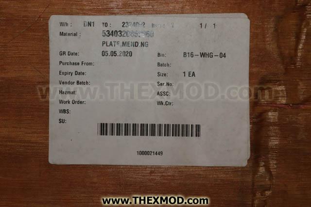 Plate - mending  -1