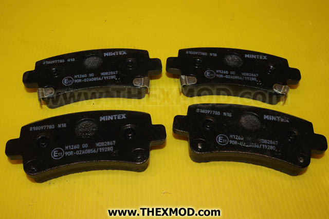 Brake pads set - Rear - VBP1167-1