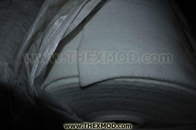 Felt - White - 5mm Thick x 1.5m - Roll of 25.5m -1