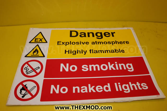 Sign - Explosive atmosphere  - 26233Q -1
