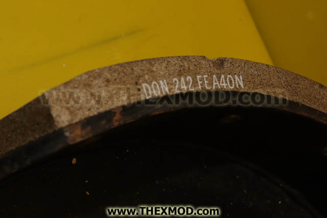 Brake shoe - DON 242 FE A4ON-2