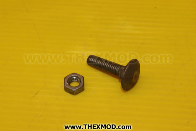 Bolt - sq neck - M6 x 25mm - BS4933 SELF/FINISH GRADE 4/6-1