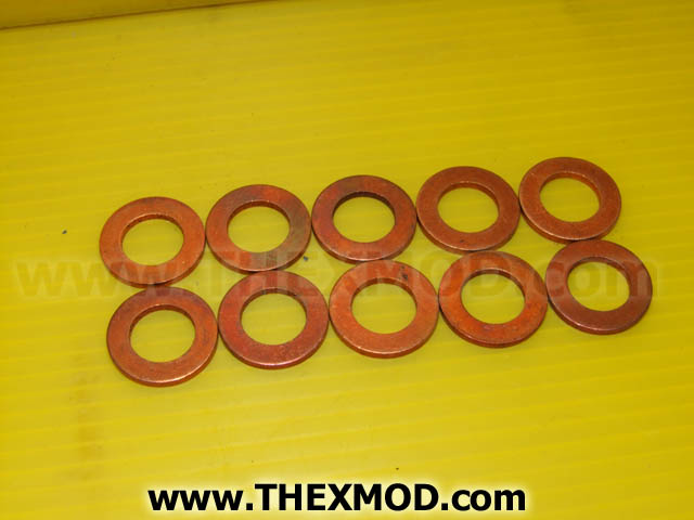 Washer - Copper - 0.4 IN ID - 0.7 IN OD QTY : 10-1