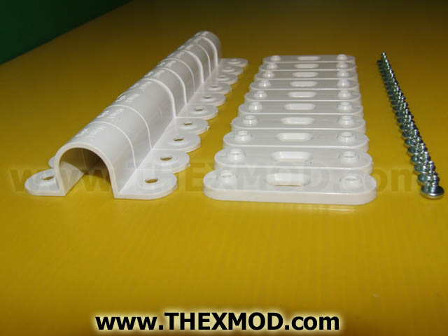 Clamp - 20mm -  PVC  - Pack of 10-2