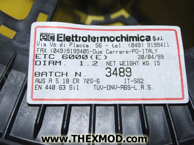 Welding Wire - Elettrotermochimica - 1.2 mm - 15Kg-3