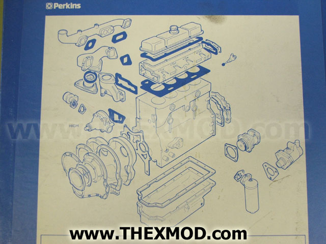 Gasket Set - Perkins - U5LT0072 - 105-005-2