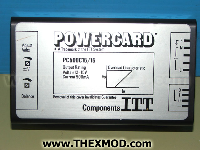 Power Supply - 240V to 12V to 15V - 500mA-1