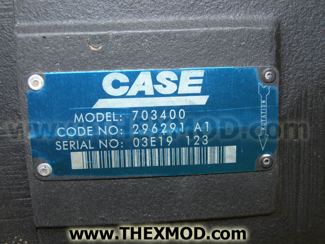 Pump Hydraulic - Case 296291A1-3