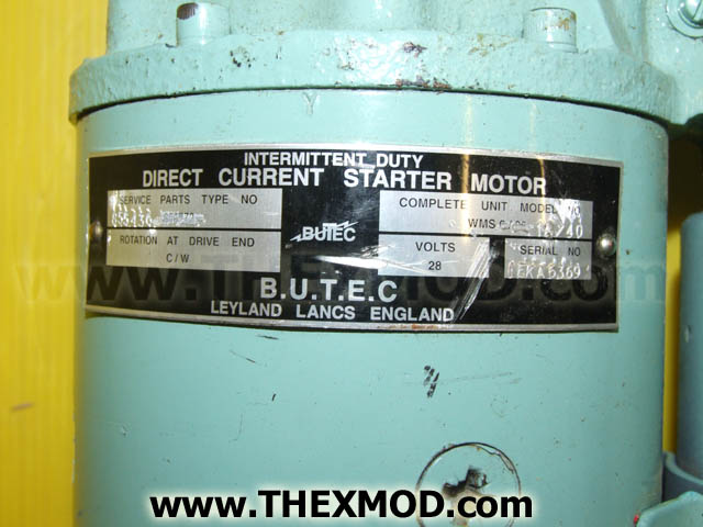 Motor - Starter - 24V - 855436-4