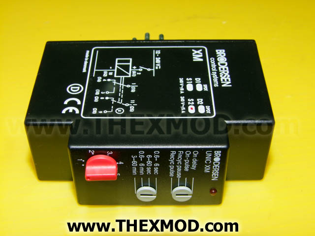 Timer - DPDT 4 function timer, 0.6sec-60min - XM-S2-1
