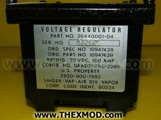 Regulator - Engine Generator - 10947439-2
