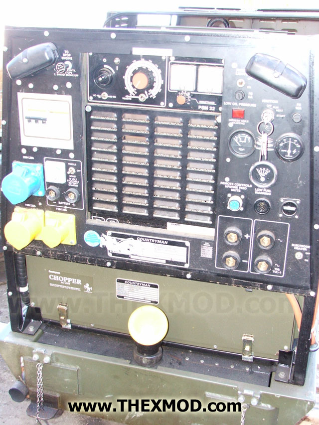 Diesel Welder Generator - 110/240/415V supply - 3-2