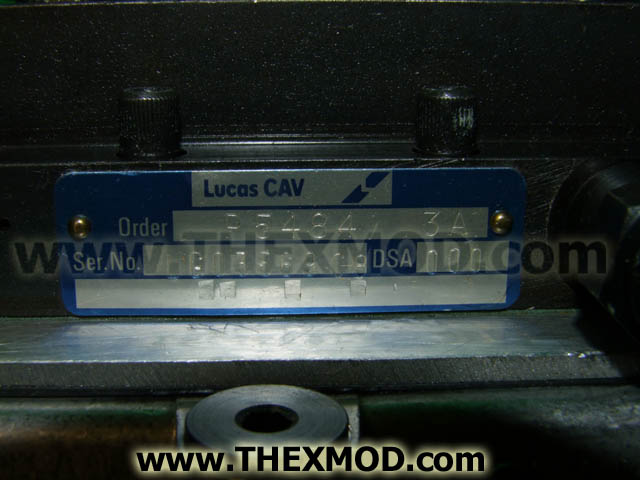 Pump - Fuel - Injector - 6 Cylinder - P5484/3A-2