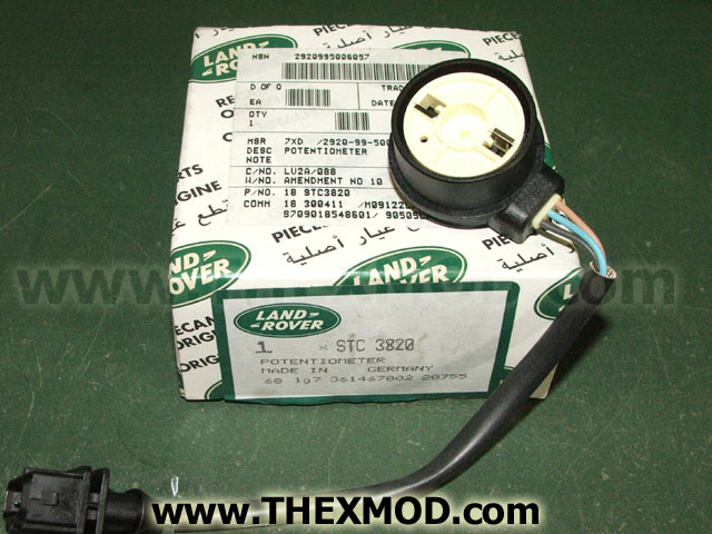 Potentiometer Fuel Injection - STC3820-1