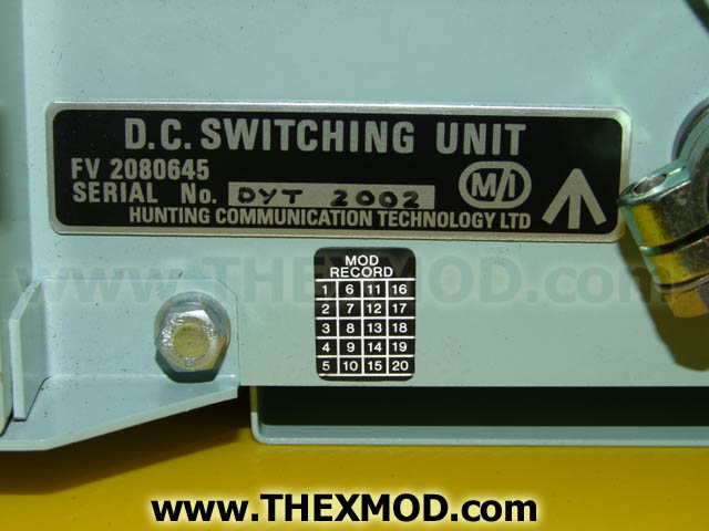 D.C Switching Unit Assembly - FV2080645-2