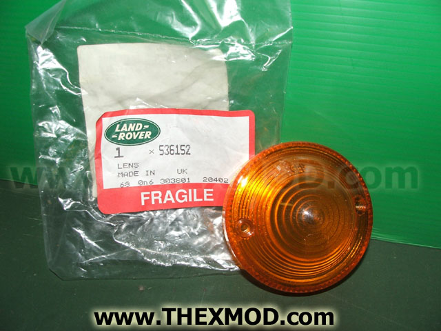 Lens - Amber - Flasher Lens - 536152 -1