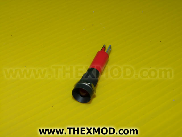Light - LED - Red - 22V - 26 V DC - 8mm DIA - 577-1