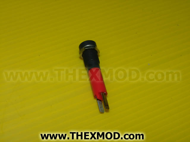 Light - LED - Red - 22V - 26 V DC - 8mm DIA - 577-2
