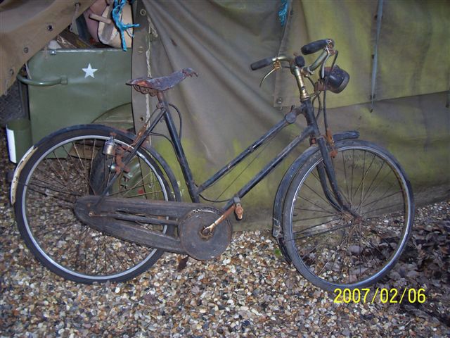 Bicycle 1940's  -  Ladies Bike BSA-1