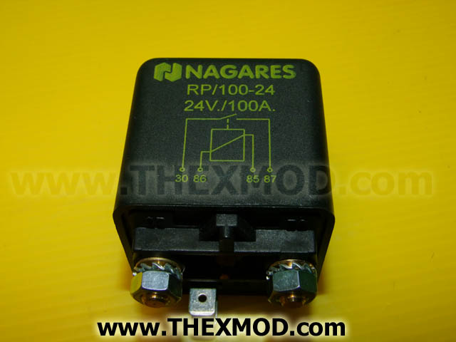 Relay - 24V - 80 Amp - 70-75-550-3