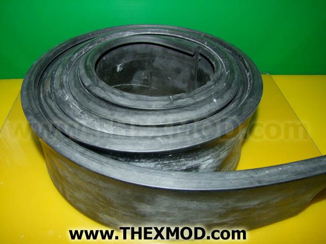 Rubber - Channel - 3M LG - 115mm Wide - 8mm THK-1