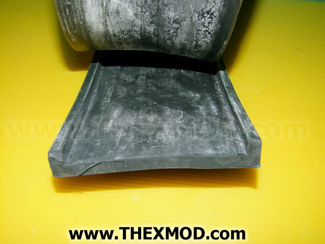 Rubber - Channel - 3M LG - 115mm Wide - 8mm THK-2