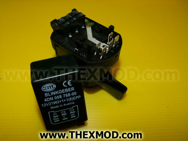 Switch - Relay - Hazard - Hella :  6RZ 004 222-807-5