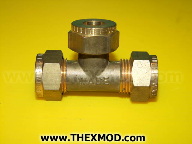 Tee Pipe - 3/8 in BSP - 2048-1