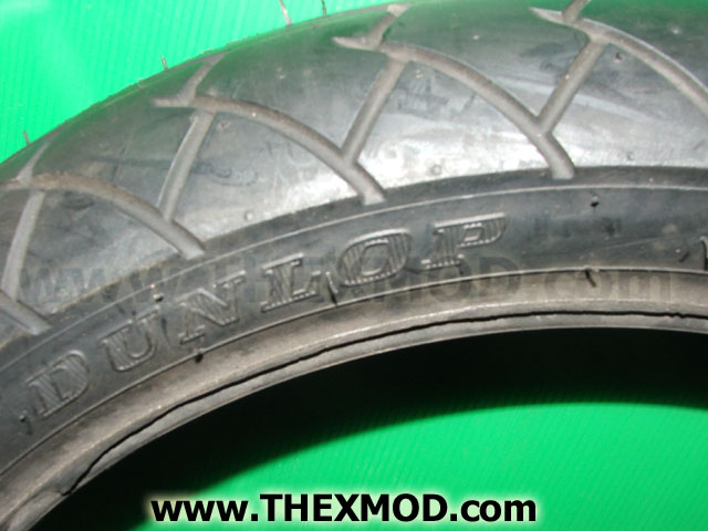 TYRE - DUNLOP ARROWMAX - FRONT 110/80-18 58V -3