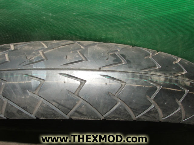 TYRE - DUNLOP ARROWMAX - FRONT 110/80-18 58V -4