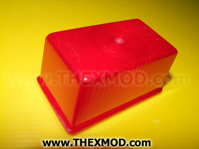 Lens - Red - Robbolite 7347 - FBU8617 / 1698-1