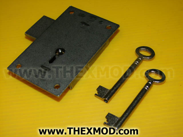 Cupboard Lock - 3 Levers - 3.1/2 IN-2